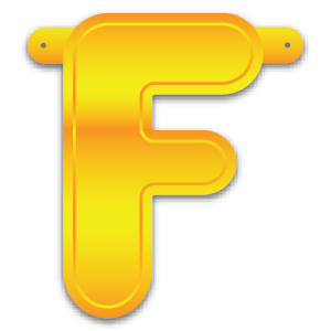 Build-A-Giant-Banner Letter F