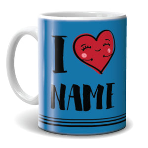 Mug - I Love Name - 2