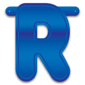 Build-A-Giant-Banner Letter R