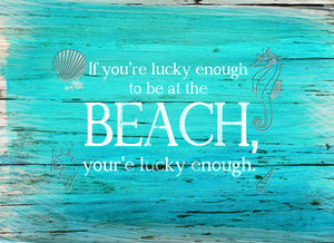 Wood Frames - Beach - Lucky Beach