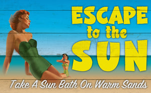 Wood Frames - Beach - Escape To the Sun