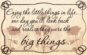 Wood Frames - Inspirational - Little Things