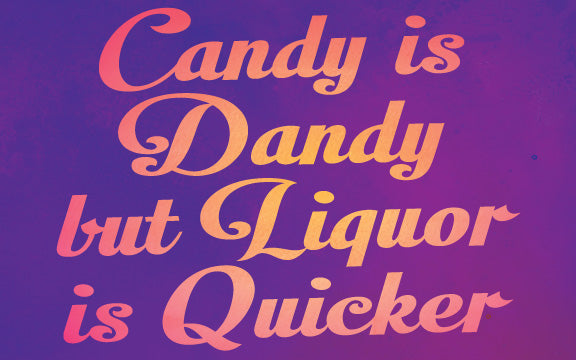 Wood Frames - Humor - Candy Is Dandy