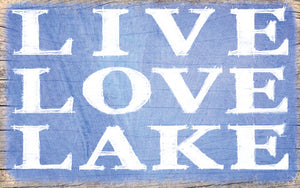 Wood Frames - Outdoor - Live Love Lake