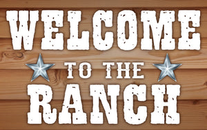 Wood Frames - Western - Welcome To The Ranch
