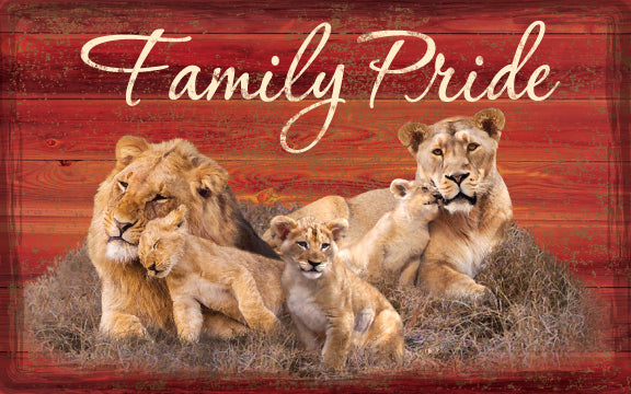Wood Frames - Zoo - Family Pride