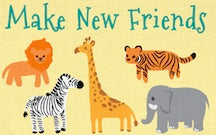 Wood Frames - Zoo - Make New Friends
