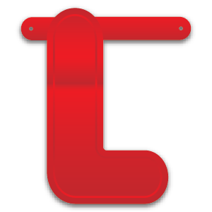Build-A-Giant-Banner Letter L