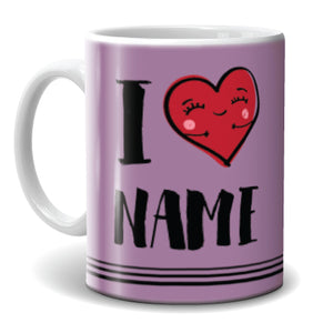 Mug - I Love Name - 2