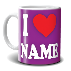 Mug - I Love Name - 1