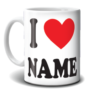 Mug - I Love Name - 1