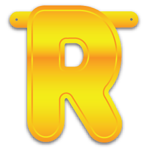 Build-A-Giant-Banner Letter R