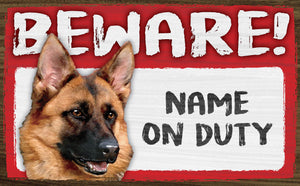 Beware of Dog Personalized