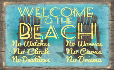 Wood Frames - Beach - welcome to the Beach 3
